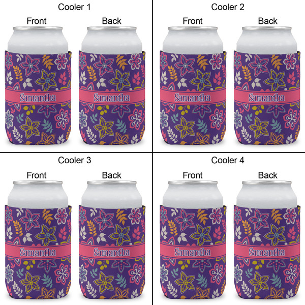 Simple Floral Can Sleeve (Approval)