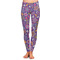 Simple Floral Ladies Leggings - Small