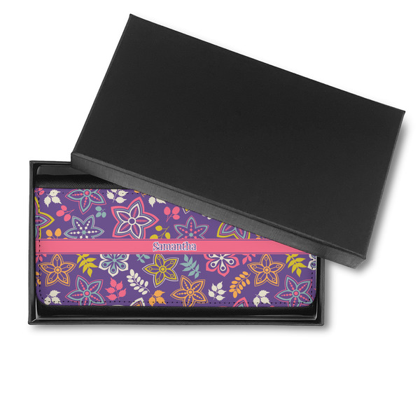 Simple Floral Ladies Wallet - in box