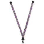 Simple Floral Lanyard (Personalized)