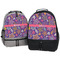 Simple Floral Large Backpacks - Both