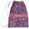Simple Floral Laundry Bag (Personalized)
