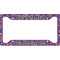 Simple Floral License Plate Frame - Style A