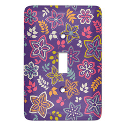 Simple Floral Light Switch Cover