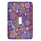 Simple Floral Light Switch Cover (Single Toggle)