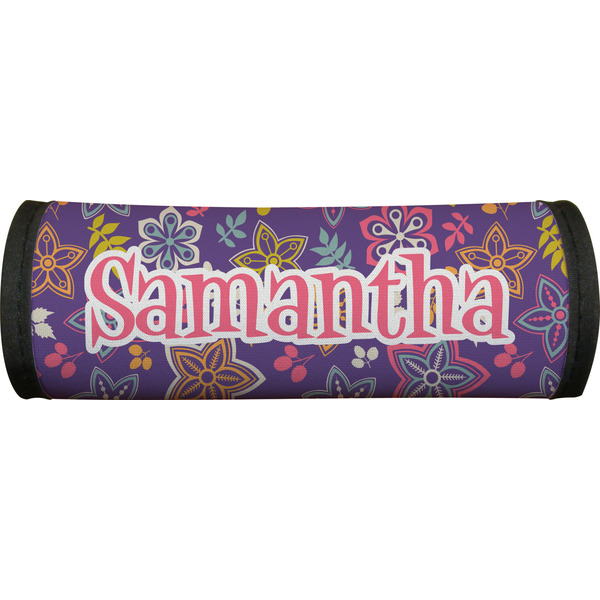 Simple Floral Luggage Handle Wrap