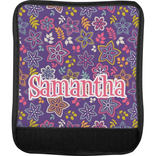 Simple Floral Luggage Handle Wrap (Approval)