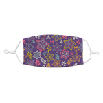 Simple Floral Kid's Cloth Face Mask