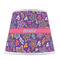 Simple Floral Poly Film Empire Lampshade - Front View