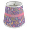 Simple Floral Poly Film Empire Lampshade - Angle View