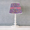 Simple Floral Poly Film Empire Lampshade - Lifestyle