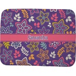 Simple Floral Memory Foam Bath Mat - 48"x36" (Personalized)