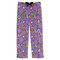 Simple Floral Mens Pajama Pants - S