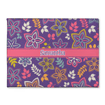 Simple Floral Microfiber Screen Cleaner (Personalized)