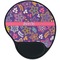 Simple Floral Mouse Pad with Wrist Support - Main