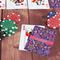 Simple Floral On Table with Poker Chips