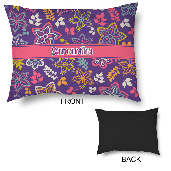 Simple Floral Outdoor Dog Beds - Large - APPROVAL