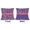 Simple Floral Outdoor Pillow - 18x18