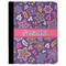 Simple Floral Padfolio Clipboards - Large - FRONT