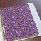 Simple Floral Page Dividers - Set of 5 - In Context