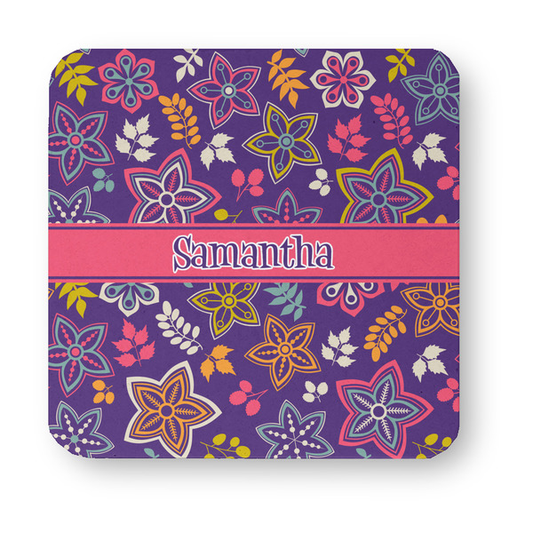Simple Floral Paper Coasters - Approval