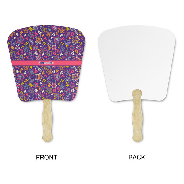 Simple Floral Paper Fans - Approval