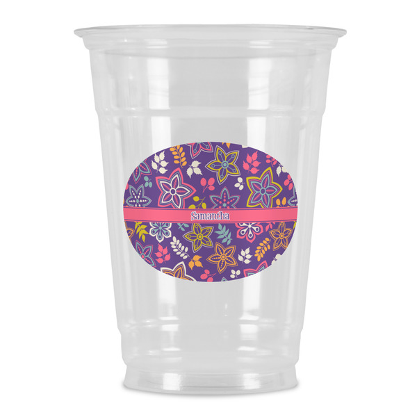 Custom Simple Floral Party Cups - 16oz (Personalized)