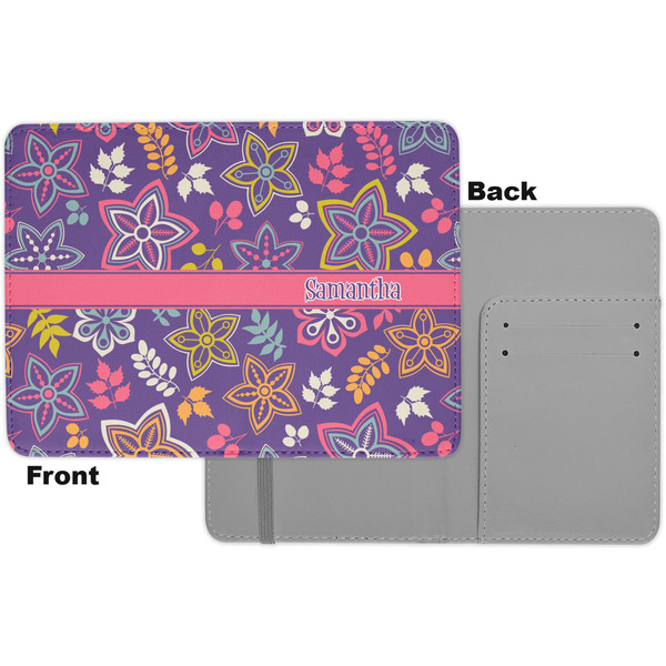 Simple Floral Passport Holder - Apvl