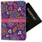 Simple Floral Passport Holder - Fabric w/ Name or Text