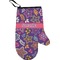 Simple Floral Personalized Oven Mitt