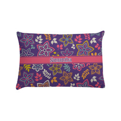 Simple Floral Pillow Case - Standard (Personalized)