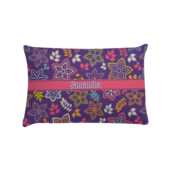 Custom Simple Floral Pillow Case - Standard (Personalized)