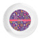 Simple Floral Plastic Party Dinner Plates - Approval