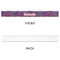 Simple Floral Plastic Ruler - 12" - APPROVAL