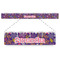 Simple Floral Plastic Ruler - 12" (Personalized)