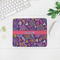 Simple Floral Rectangular Mouse Pad - LIFESTYLE 2