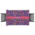 Simple Floral Tablecloth - 58"x58" (Personalized)