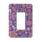 Simple Floral Rocker Light Switch Covers - Single - MAIN