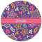 Simple Floral Round Mousepad - APPROVAL