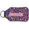 Simple Floral Sanitizer Holder Keychain - Small (Back)