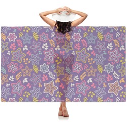 Simple Floral Sheer Sarong (Personalized)