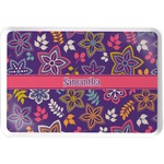 Simple Floral Serving Tray (Personalized)