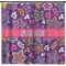 Simple Floral Shower Curtain - Custom Size (Personalized)