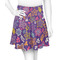 Simple Floral Skater Skirt - Front