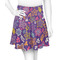 Simple Floral Skater Skirt - X Large