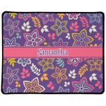 Simple Floral Large Gaming Mouse Pad - 12.5" x 10" (Personalized)