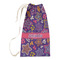 Simple Floral Small Laundry Bag - Front View