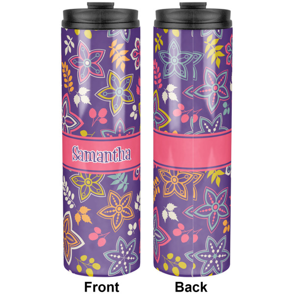 Simple Floral Stainless Steel Tumbler 20 Oz - Approval