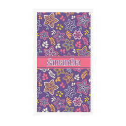Simple Floral Guest Towels - Full Color - Standard (Personalized)
