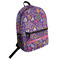 Simple Floral Student Backpack (Personalized)